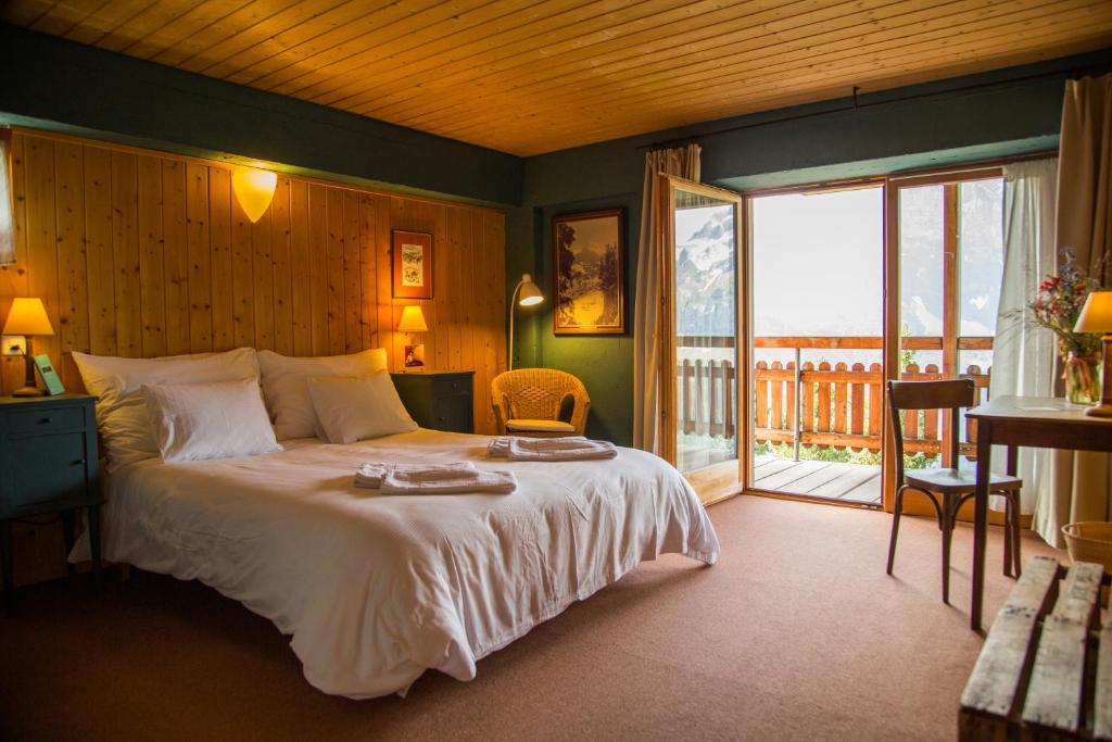 Plein Ciel - Hotel D'Altitude A 1800M Champéry Værelse billede